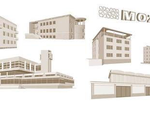 MOK. Ilustrowany atlas architektury północnego Mokotowa 