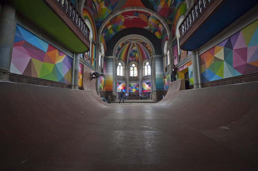 Świątynia skaterów, czyli budynków życie po życiu