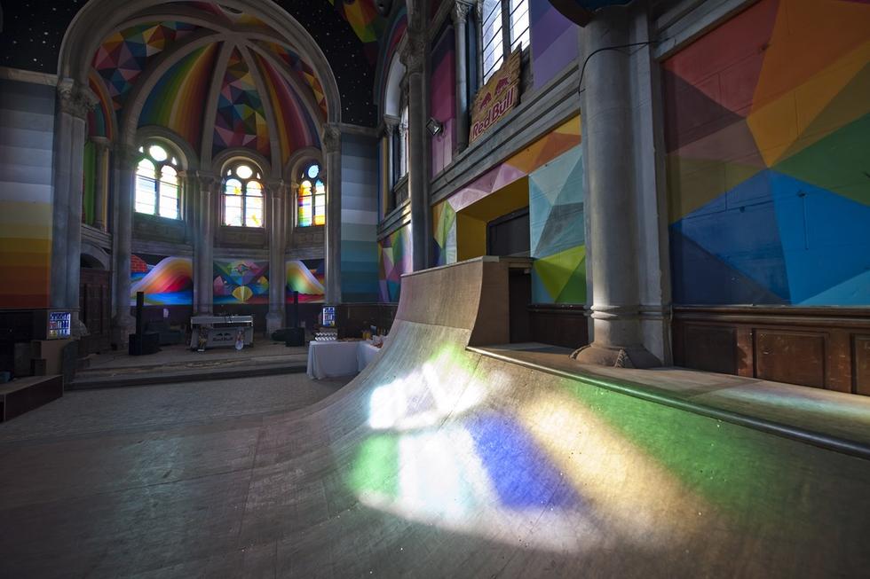 Świątynia skaterów, czyli budynków życie po życiu
