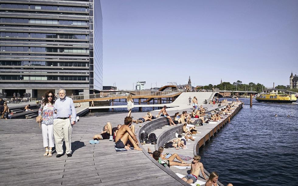Kalvebod Brygge w Kopenhadze