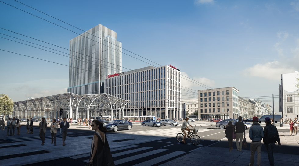 Biurowiec Piotrkowska 155 w Łodzi