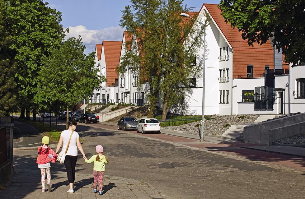 Osiedle domów w Raciborzu