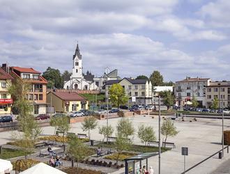 Rynek miejski w Starachowicach