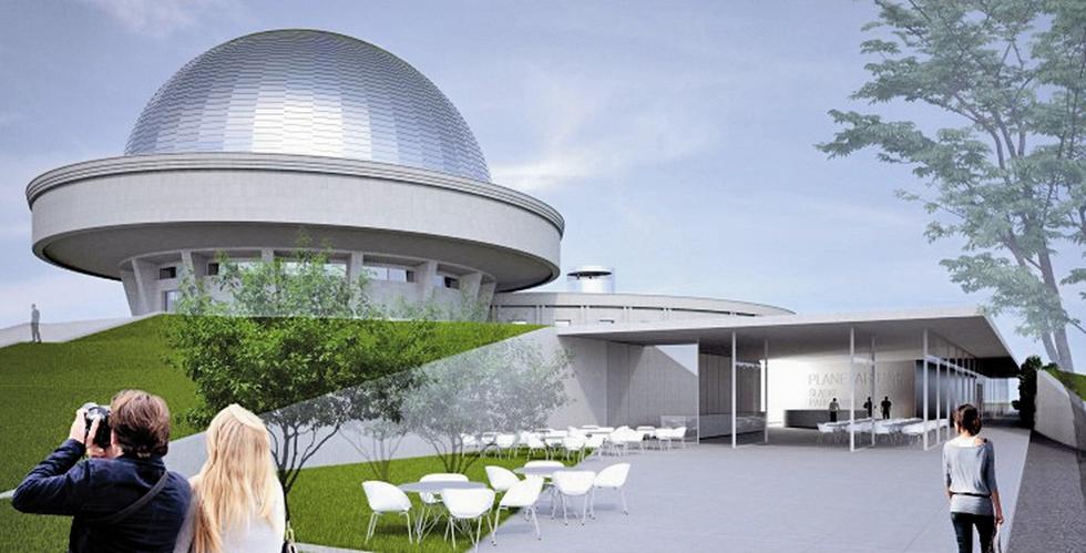 Przebudowa planetarium w Chorzowie