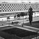 Hotel Cracovia przed otwarciem w 1965 roku, widok od strony al. Focha. Fot. archiwum Witolda Cęckiewicza