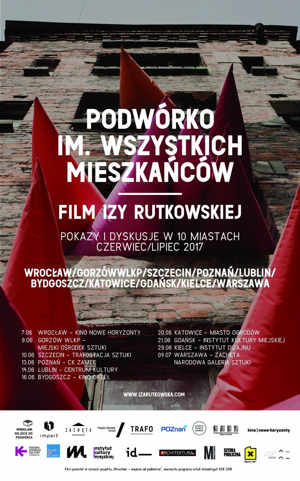 Podwórko im. Wszystkich Mieszkańców: film i dyskusje o rewitalizacji w 10 miastach