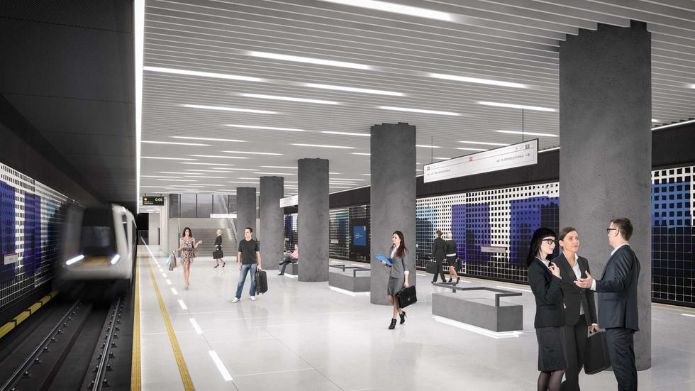 Metro na Targówku. Tak będą wyglądały nowe stacje II linii