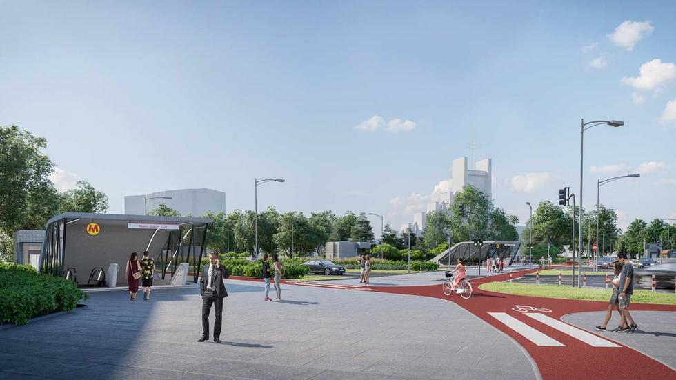 Metro na Targówku. Tak będą wyglądały nowe stacje II linii