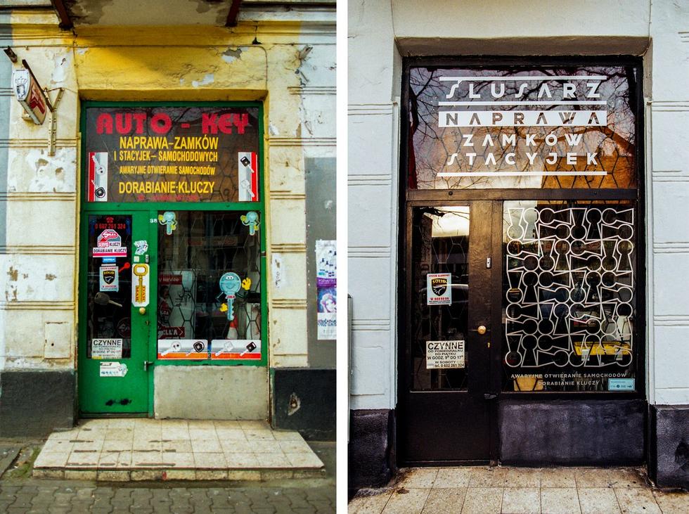 Współczesna typografia miejska – nowe szyldy na warszawskiej Pradze