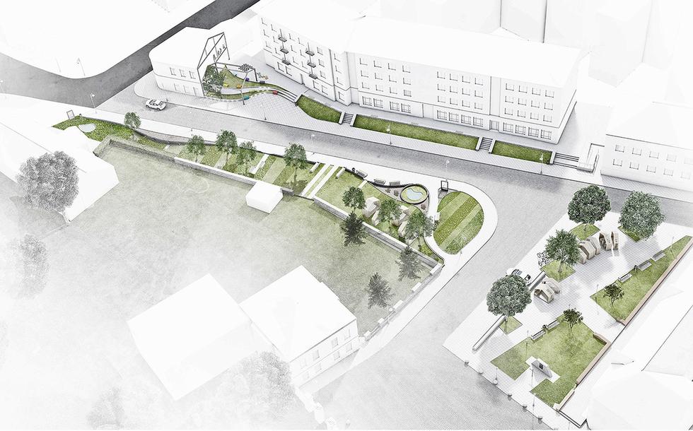 Zagospodarowanie ulicy Bodzentyńskiej w Kielcach