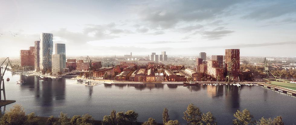 Masterplan dla Stoczni Cesarskiej w Gdańsku