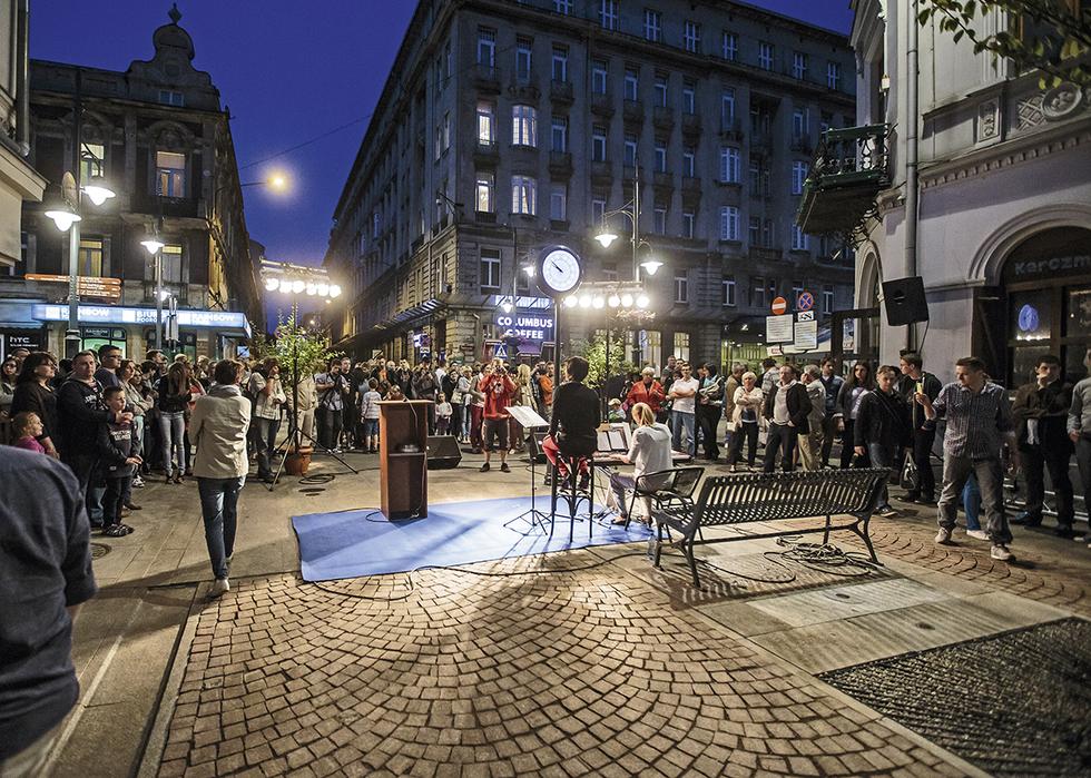 łódź woonerf