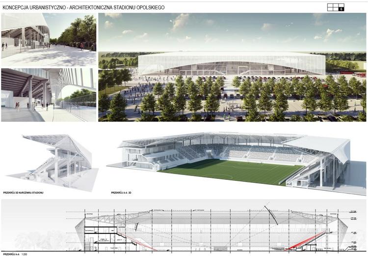 Nowy Stadion Opolski – wyniki konkursu