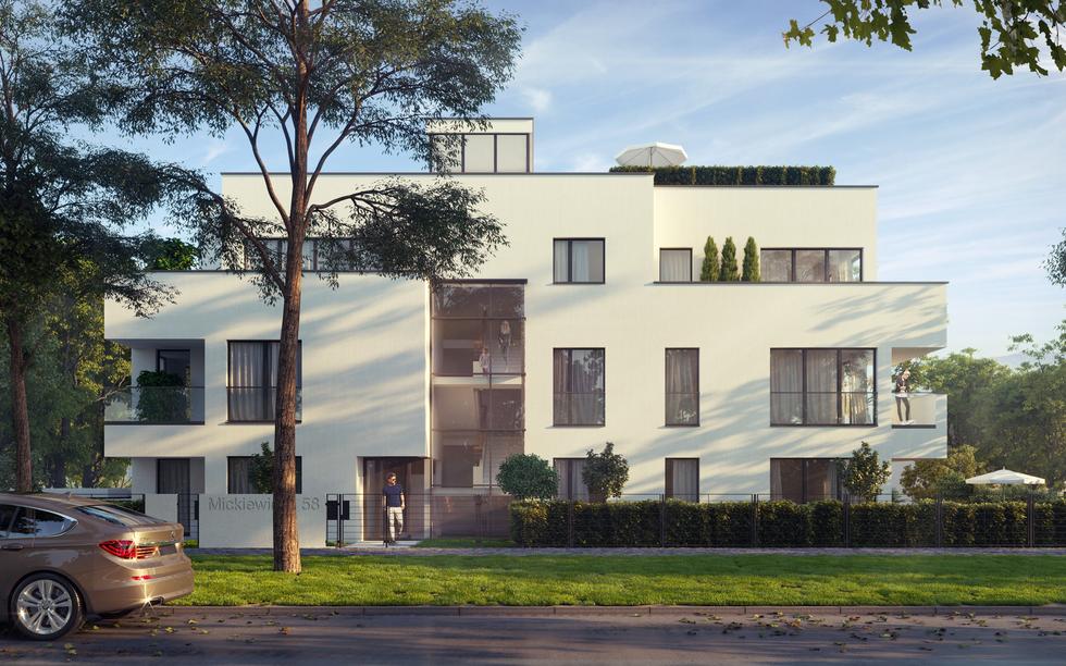 Żoliborska willa według projektu biura Bulanda, Mucha – Architekci