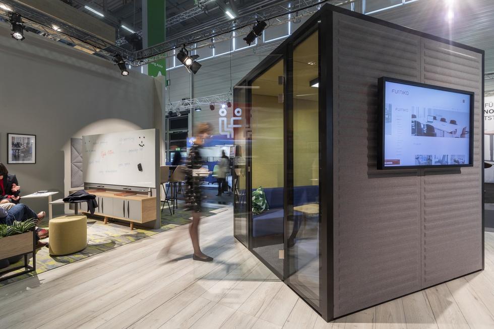 Orgatec 2018 – przestrzeń Agile Working według Furniko