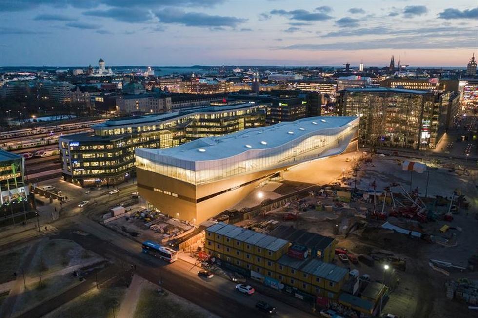 Oodi – nowa centralna biblioteka w Helsinkach