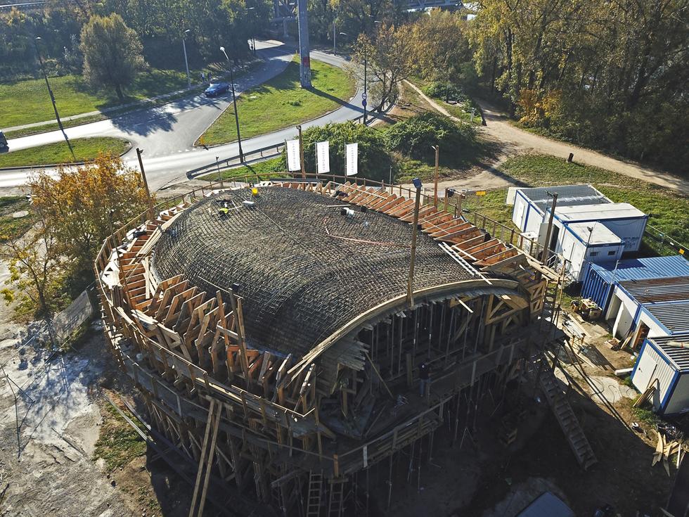 Pawilon edukacyjny na warszawskim Golędzinowie