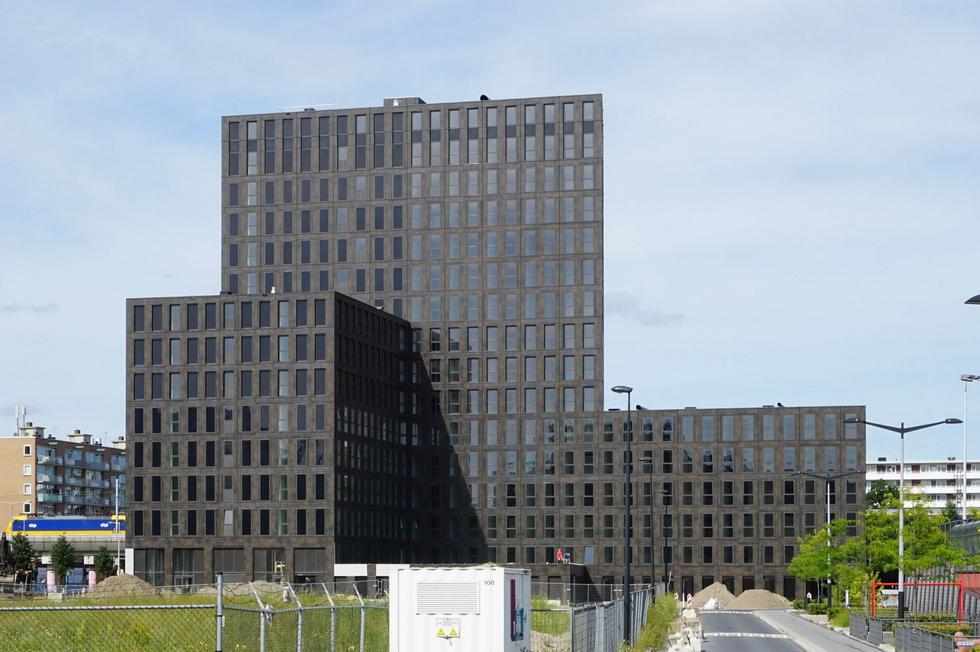 De Spartaan – prefabrykowany akademik w Amsterdamie
