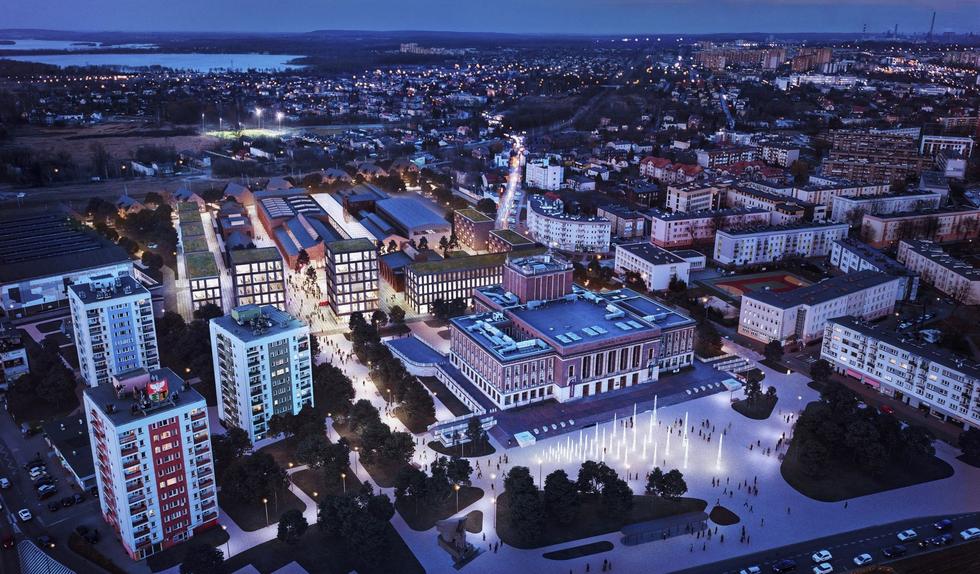 Fabryka Pełna Życia – wyniki konkursu na nowe centrum Dąbrowy Górniczej