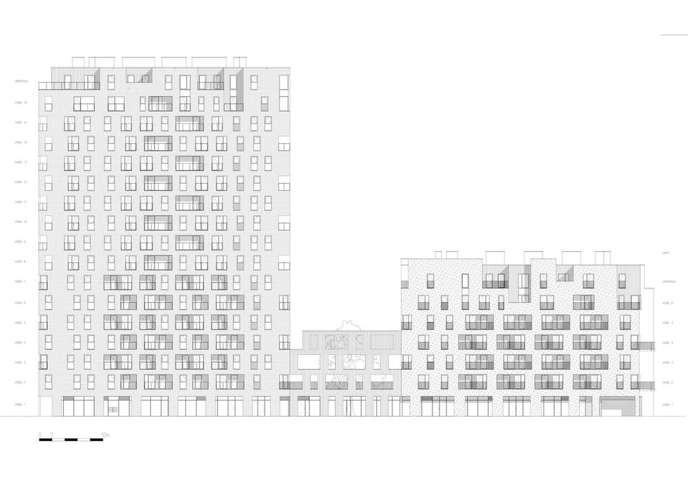 Zespół mieszkalny W Apartments w Warszawie