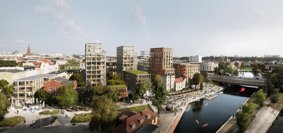 Nowy Port w Bydgoszczy według projektu BBGK Architekci