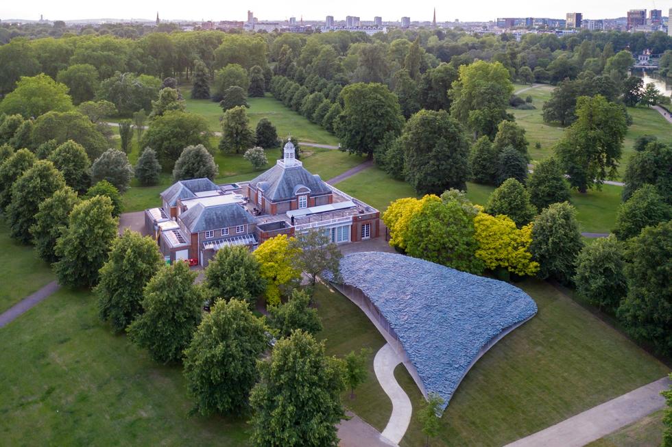Serpentine Pavilion 2019 na zdjęciach Iwana Baana