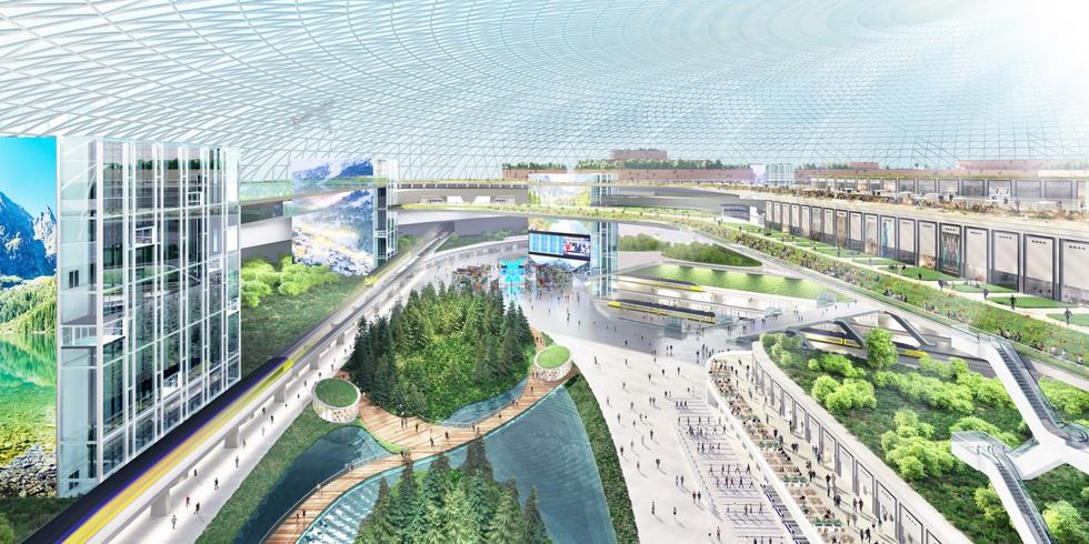 Sześć pomysłów na Centralny Port Komunikacyjny [NOWE WIZUALIZACJE]