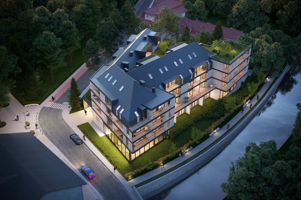 Budynek mieszkalno-usługowy w Polanicy-Zdroju projektu Q2Studio