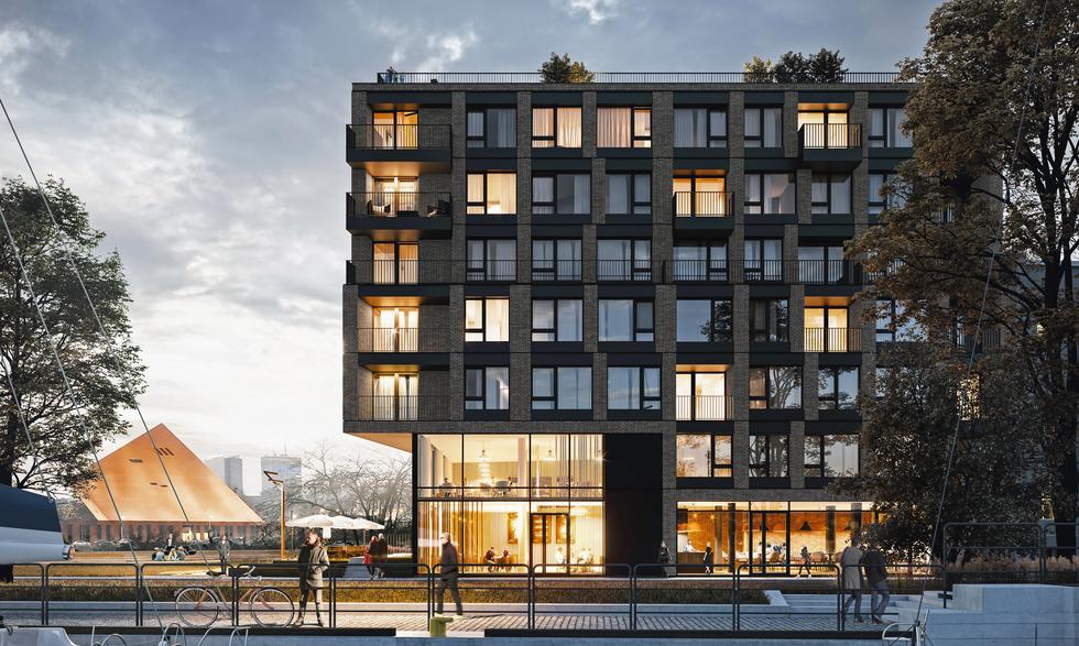 Apartamentowiec Chlebova w Gdańsku z pozwoleniem na budowę