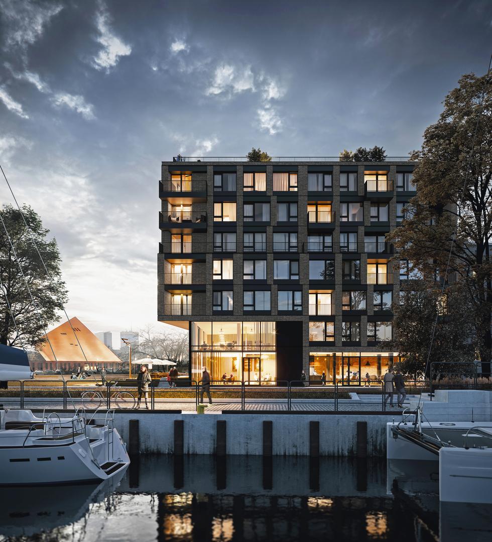 Apartamentowiec Chlebova w Gdańsku z pozwoleniem na budowę