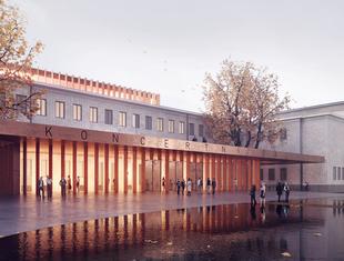 Nowa filharmonia w Ostrawie według Konior Studio
