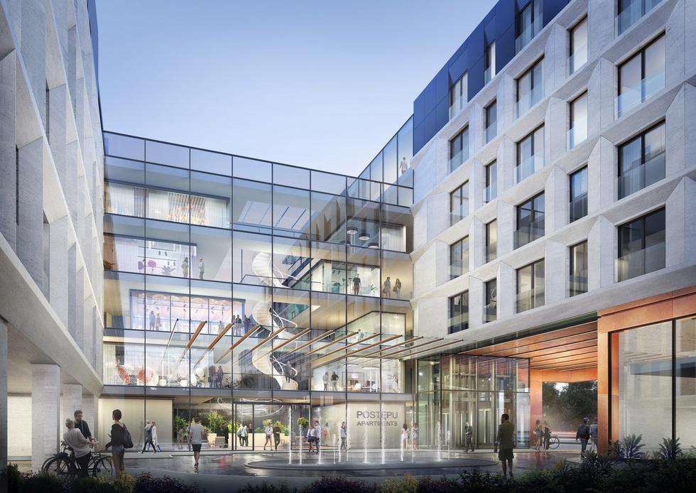 Grupa 5 Architekci wygrała konkurs inwestorski na projekt zespołu apartamentów w Warszawie
