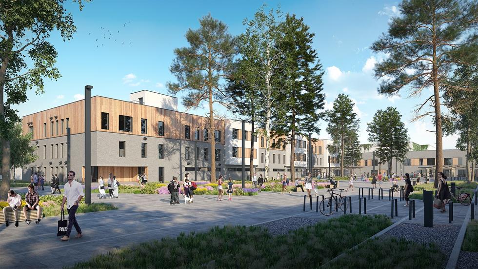 Mareckie Centrum Edukacyjno-Rekreacyjne projektu pracowni Punkt Zero