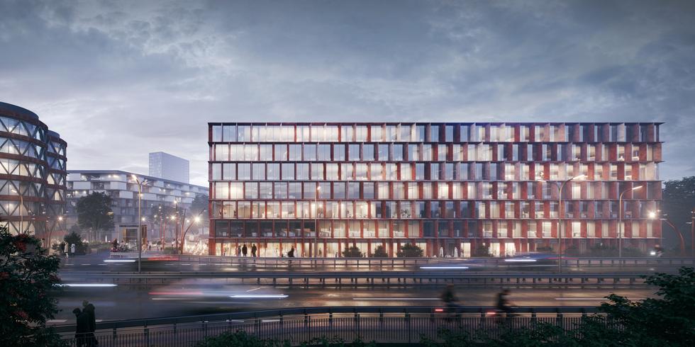Pracownia WXCA wygrała konkurs na projekt biurowca we Wrocławiu
