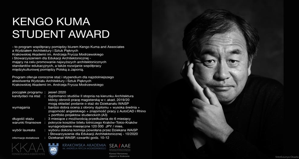 Kengo Kuma Student Award dla Polaków