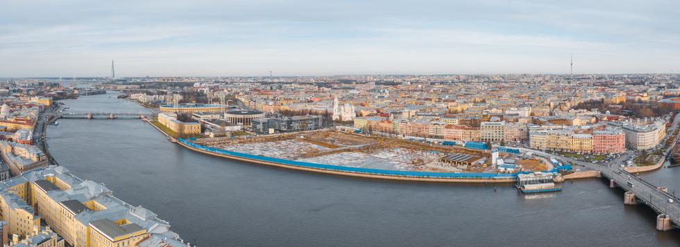 Konkurs na projekt 17-hektarowego parku w Sankt Petersburgu