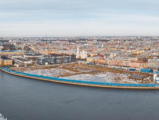 Konkurs na projekt 17-hektarowego parku w Sankt Petersburgu
