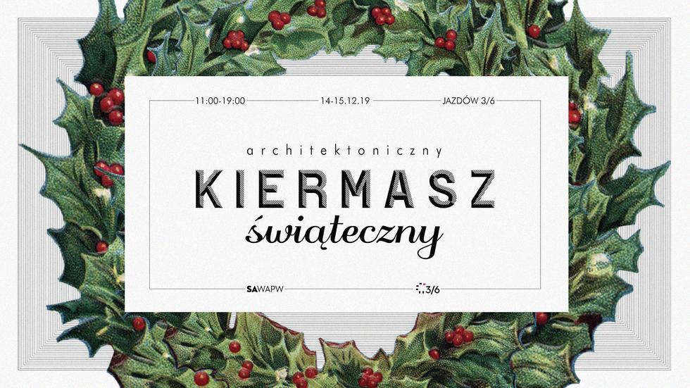 Prezent od architekta – świąteczny kiermasz na Jazdowie
