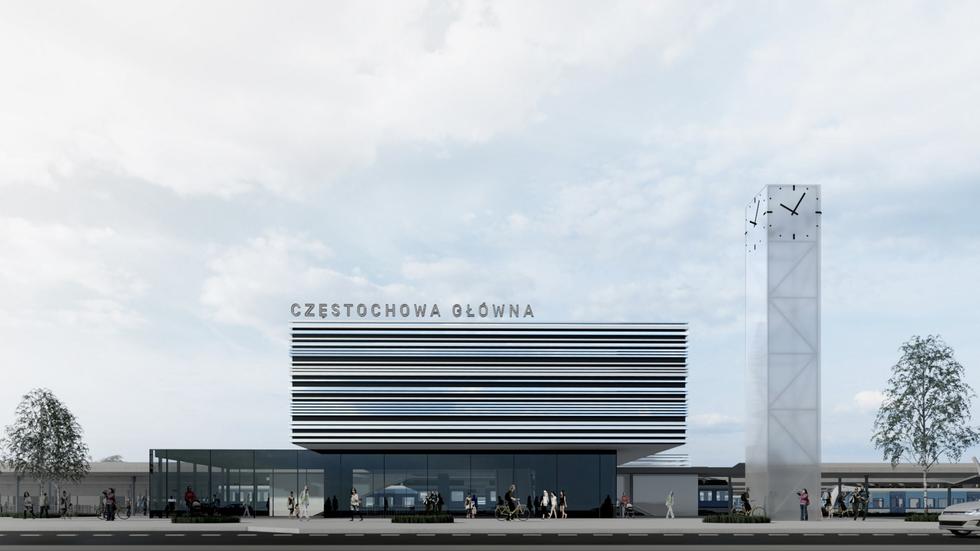 Nowy dworzec Częstochowa Główna