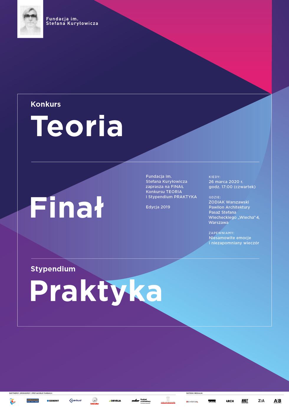 Konkurs TEORIA i stypendium PRAKTYKA 2019 – prezentacje finalistów