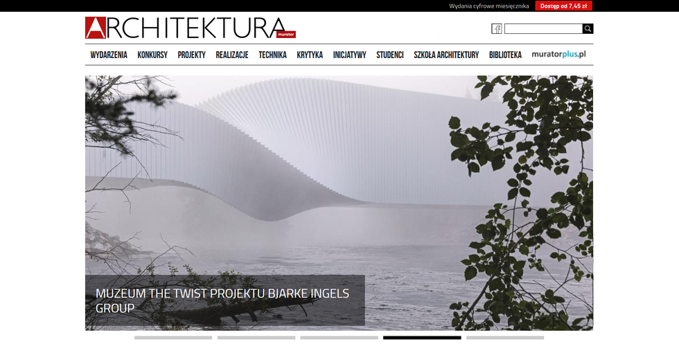 Serwis www.architektura.murator.pl od teraz bez rejestracji!
