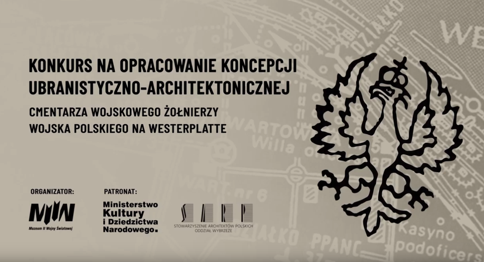 Konkurs na projekt cmentarza wojskowego na Westerplatte