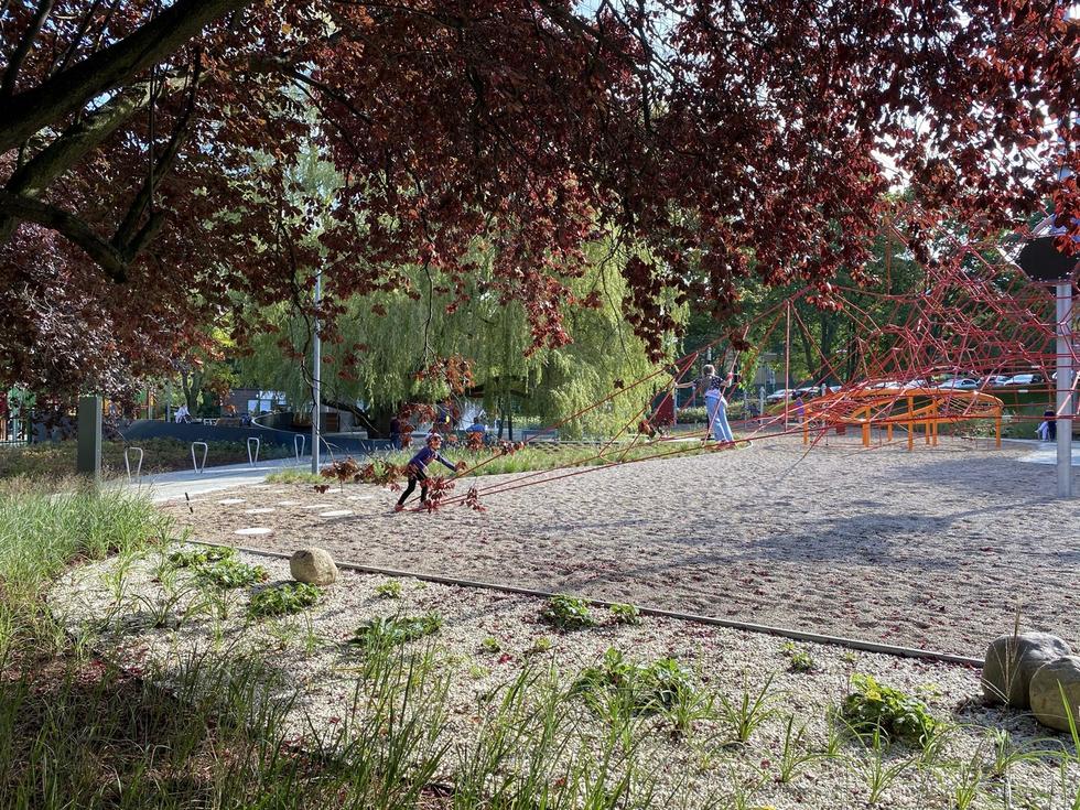 Park Centralny w Gdyni projektu Arch-Deco
