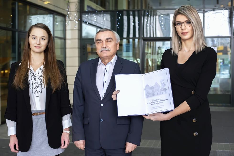 Studentki architektury Politechniki Rzeszowskiej opracowały dokumentację XIX-wiecznej willi Potockich