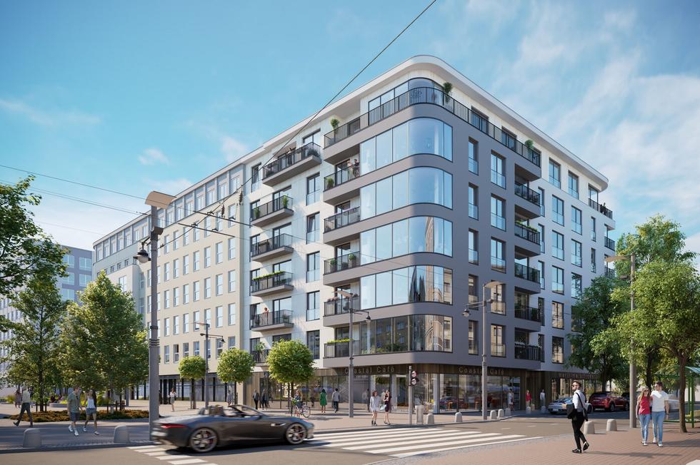 Apartamentowiec Plac Kaszubski w Gdyni