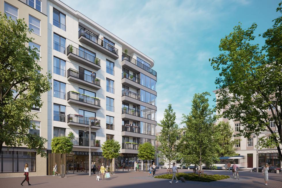 Apartamentowiec Plac Kaszubski w Gdyni