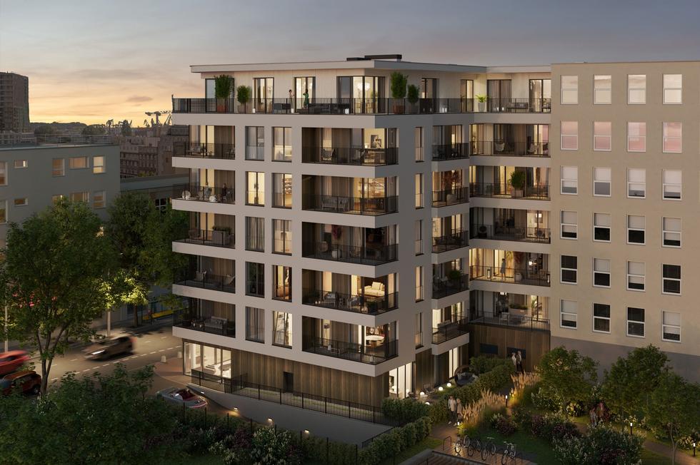 Apartamentowiec Plac Kaszubski w Gdyni