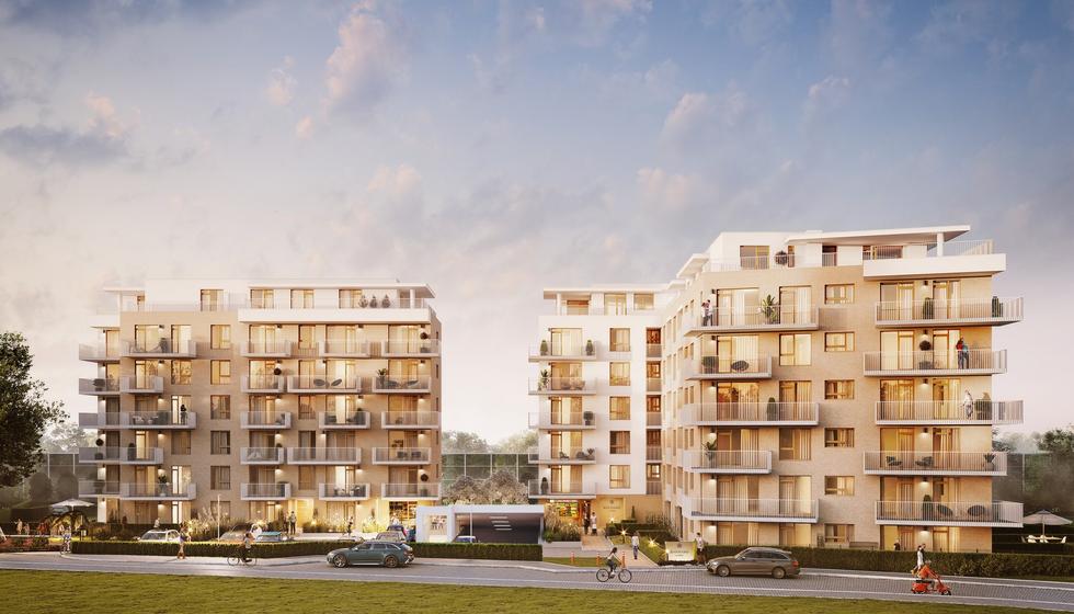 Osiedle Safrano w Krakowie projektu 3D Architekci