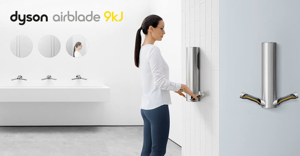 Bezpieczny powrót do pracy dzięki nowatorskiej technologii Dyson Airblade