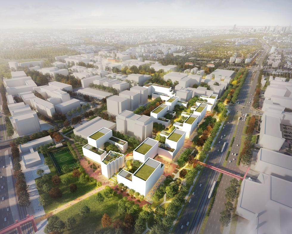Projekt Służewiec: mieszkaniówka BBGK na warszawskim Mordorze